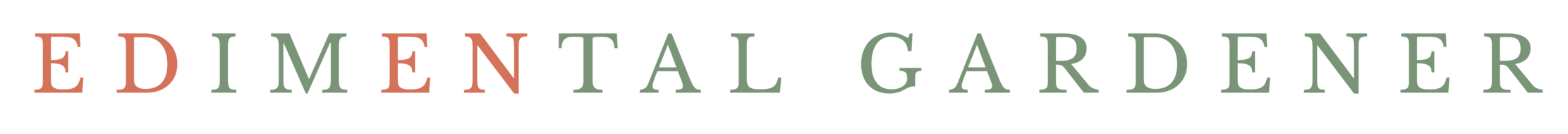 Edimental Gardener Logo